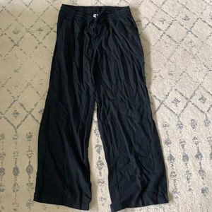 Perfect linen wide leg pants